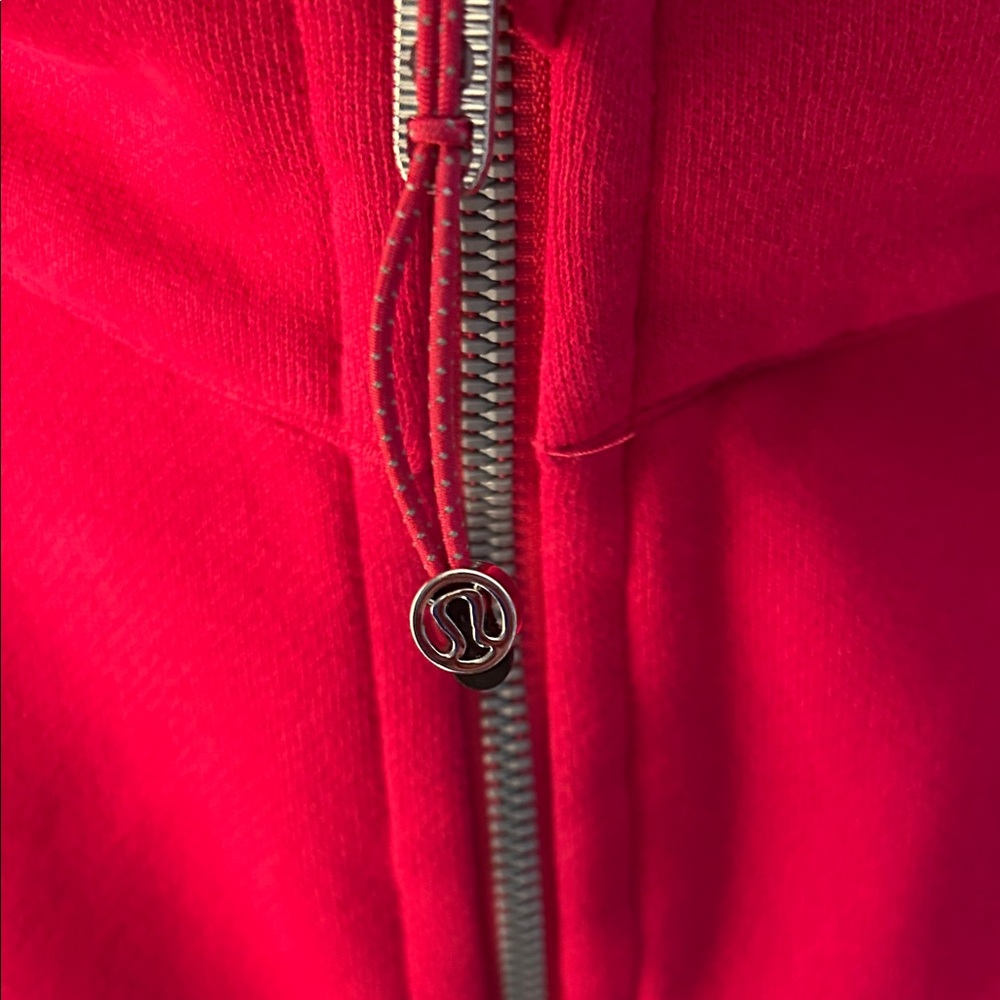 Lululemon Raspberry Half-Zip Hoodie - Picture 3 of 6